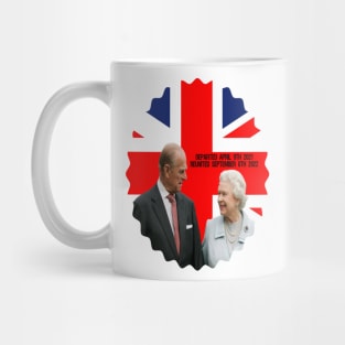 Queen Elizabeth and Prince Philip The Duke Of Edinburgh Mug